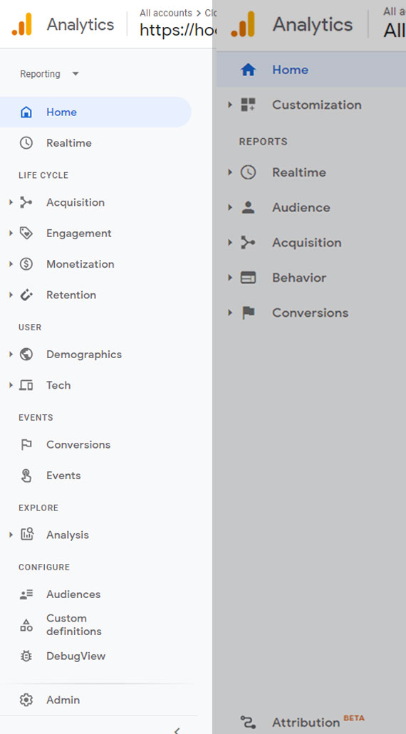 So sánh Google Analytics 4 và Google Analytics cũ