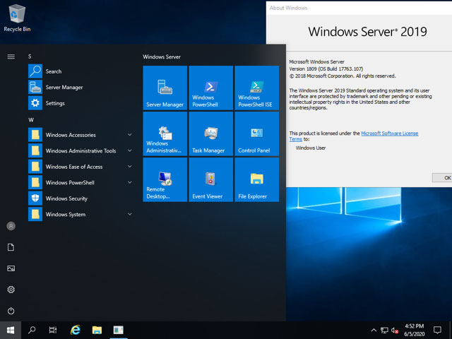 Windows Server 2019