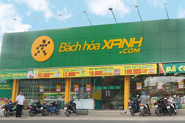 Cửa hàng bán lẻ bách hóa xanh