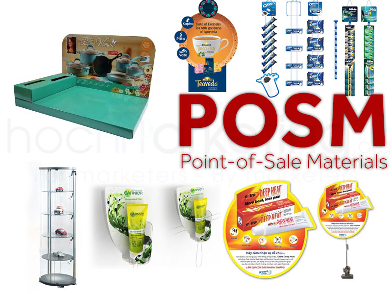 POSM là gì? Khái niệm, định nghĩa về POSM