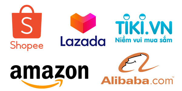 Nhà bán lẻ trên các sàn thương mại điện tử