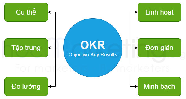 Đặc tính của mô hình OKR