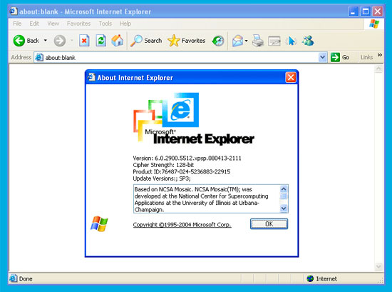 Internet Explorer 6.0