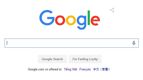 Google - Ví dụ về market leader