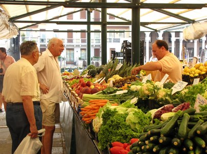 Thị trường rau củ