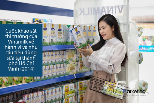 Cuộc khảo sát thị trường của Vinamilk về hành vi và nhu cầu tiêu dùng sữa tại thành phố Hồ Chí Minh (2014)