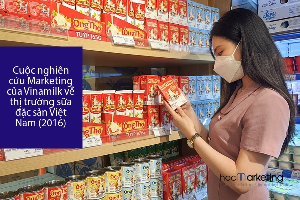 Cuộc nghiên cứu Marketing của Vinamilk về thị trường sữa đặc Việt Nam (2016)