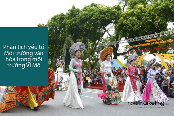 Phân tích yếu tố Môi trường văn hóa trong môi trường Vĩ Mô