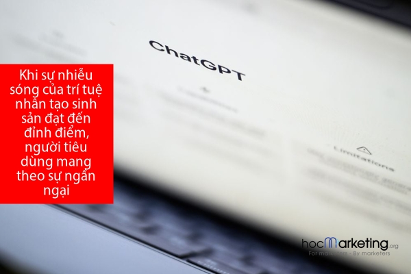 Khi sự nhiễu sóng của trí tuệ nhân tạo sinh sản đạt đến đỉnh điểm, người tiêu dùng mang theo sự ngần ngại