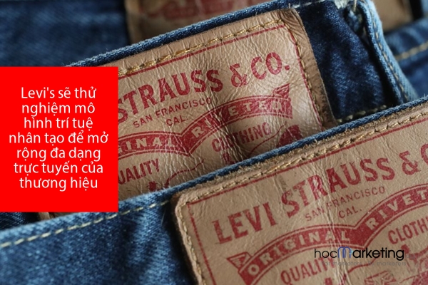 Levi's sẽ thử nghiệm mô hình trí tuệ nhân tạo để mở rộng đa dạng trực tuyến của thương hiệu