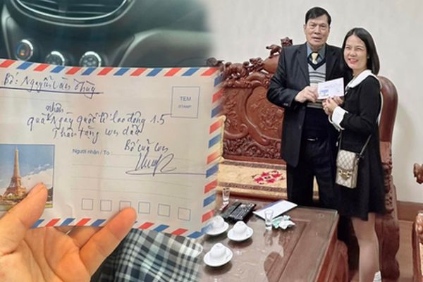 Bố chồng hào phóng tặng phong bì cho con dâu đủ dịp lễ