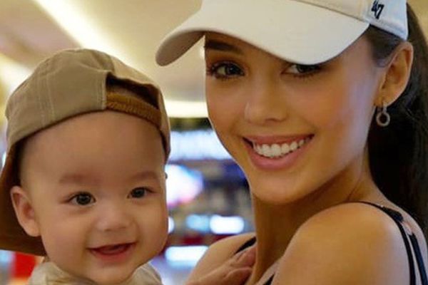 Bùi Tiến Dũng và Dianka lần đầu tiết lộ gương mặt con trai