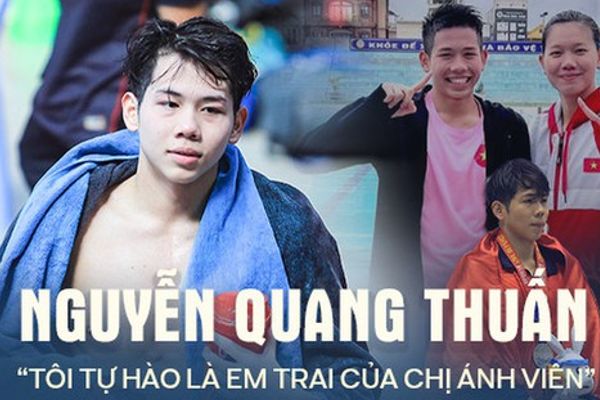 Chàng kình ngư Nguyễn Quang Thuấn: Em trai Ánh Viên, đam mê vẽ tranh và ước mơ khởi nghiệp trà sữa