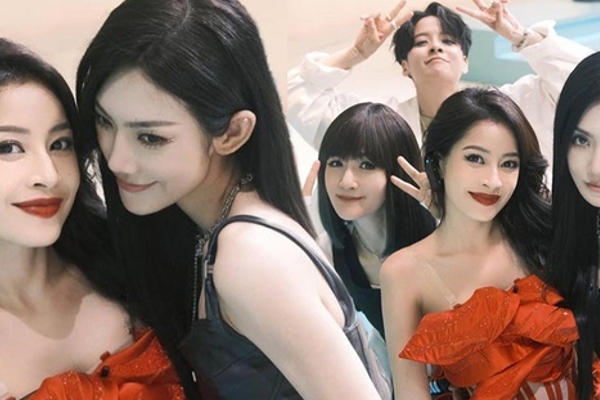 Chi Pu hậu trường Tỷ Tỷ Đạp Gió Rẽ Sóng: Skinship cực thân với Lisa BLACKPINK!