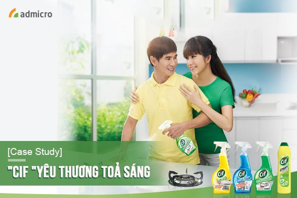 Chiến dịch Marketing Cif: Tình yêu phụ nữ thăng hoa