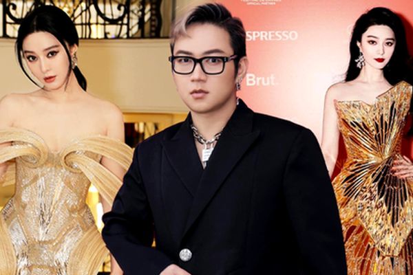 Chung Thanh Phong chia sẻ kinh nghiệm thiết kế đầm cho Phạm Băng Băng tại LHP Cannes 2023