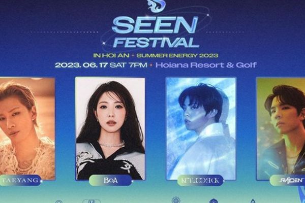 Đại tiệc âm nhạc Seen Festival Hội An tái xuất cùng BoA, TeaYang, Hyo, aespa tháng 6