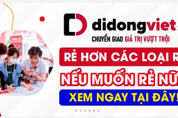 Di động Việt tung chiến dịch Rẻ hơn cả rẻ quá khiến FPT Shop và Thế giới Di động phải khiêu chiến
