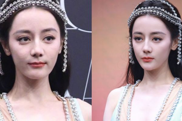 Địch Lệ Nhiệt Ba gợi cảm táo bạo khi diện trang phục