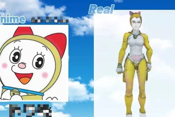 Doraemon - Tưởng tượng nhân vật hoạt hình trong thế giới thực với AI