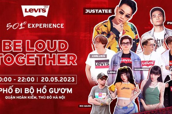 Hội tụ sao nổi tiếng tại Levi's 501 Experience 2023 tại Hà Nội