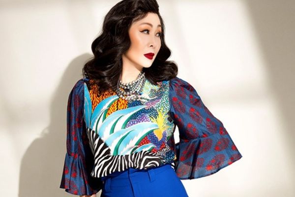 Hồng Vân gây chú ý với vóc dáng mới sau khi giảm 14kg