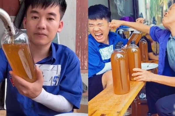 Hưng Vlog - con trai bà Tân gây sốt với mật ong giá rẻ, netizen phát hiện hàng giả từ đường