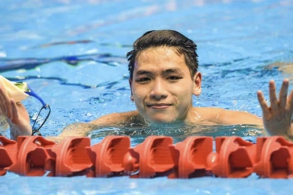 Kình ngư Nguyễn Hữu Kim Sơn chia sẻ về sức khoẻ sau SEA Games 32