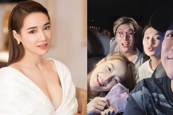 Nhã Phương và Trường Giang rủ nhau xem phim của Thu Trang!