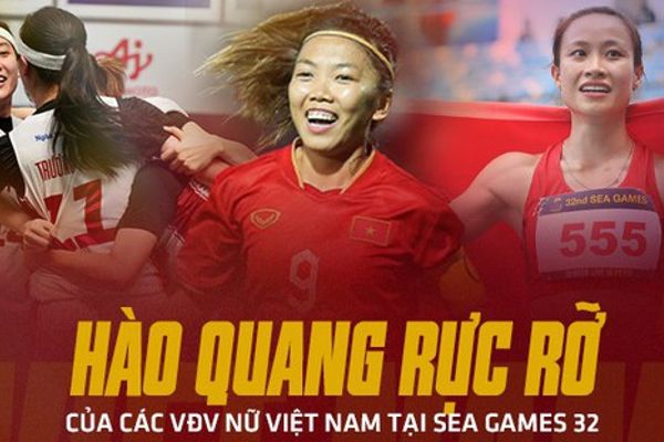 Nữ VĐV Việt Nam tại SEA Games 32: Khát khao vô địch, chinh phục ngôi vương
