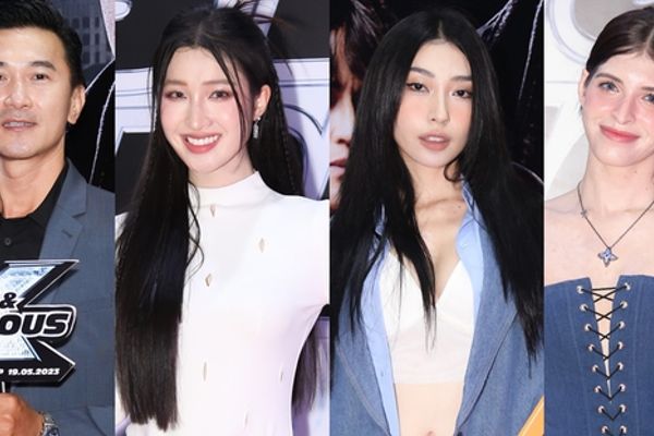 Phương Nhi và cặp nam chính Lật Mặt 6 thu hút mọi ánh nhìn tại sự kiện Fast & Furious X