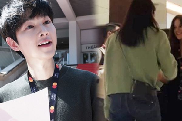 Song Joong Ki và vợ ngoại quốc lộ diện tại Cannes 2023