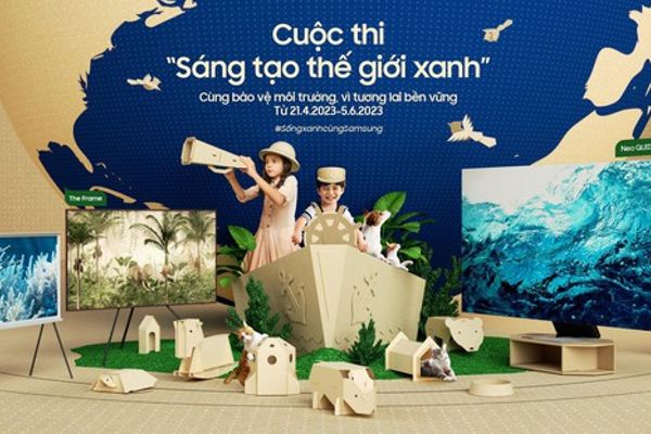 Tái chế TV Samsung thành đồ hand-made, rinh tiền mặt và quà khủng!