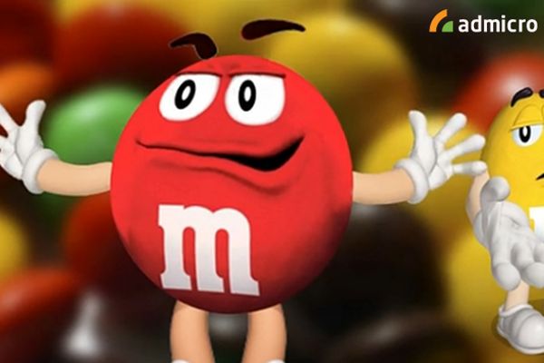 M&M hồi sinh quảng cáo Giáng Sinh 1996