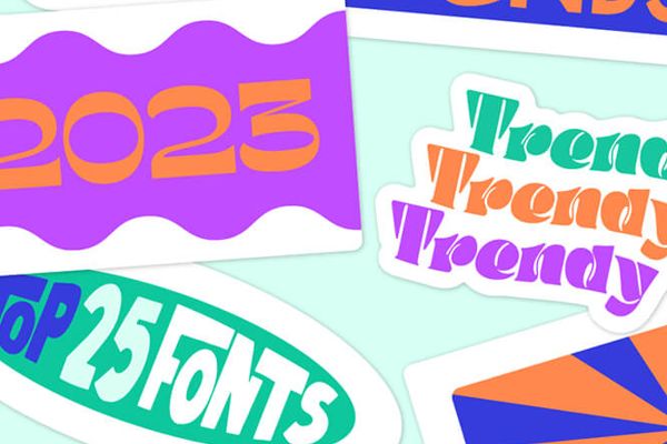 Top 25 phông chữ ấn tượng sẽ 'hot' trong năm 2023
