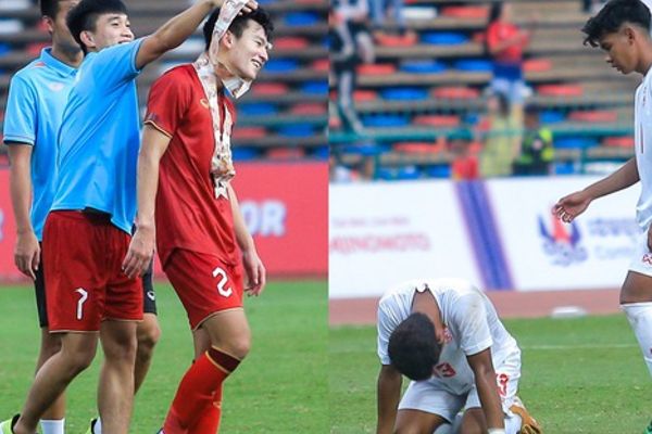 U22 Việt Nam đoạt HCĐ SEA Games 32: Cùng nhau hân hoan sau chiến thắng trước U22 Myanmar