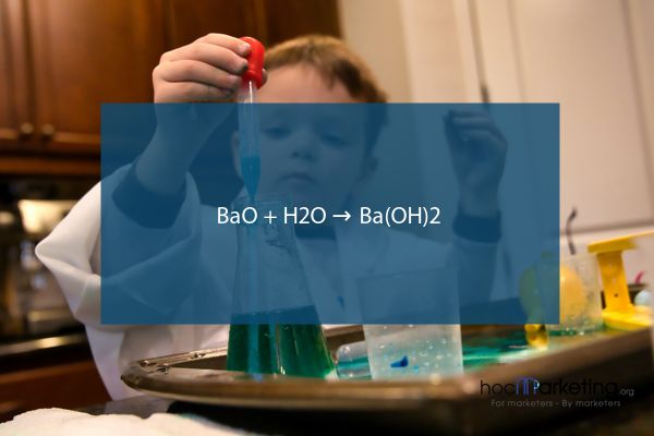 BaO + H2O → Ba(OH)2