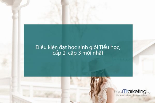 Điều kiện đạt học sinh giỏi Tiểu học, cấp 2, cấp 3 mới nhất