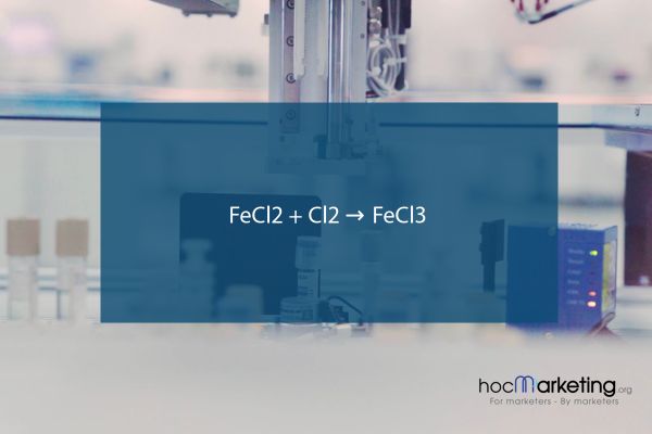 FeCl2 + Cl2 → FeCl3