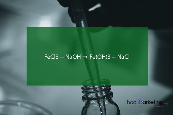 FeCl3 + NaOH → Fe(OH)3 + NaCl