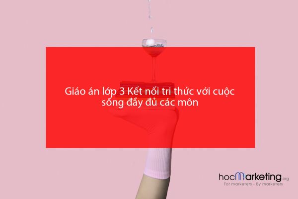 Giáo án lớp 3 Kết nối tri thức với cuộc sống đầy đủ các môn