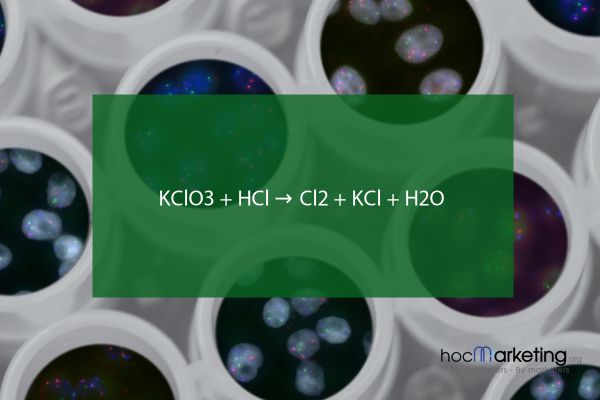 KClO3 + HCl → Cl2 + KCl + H2O