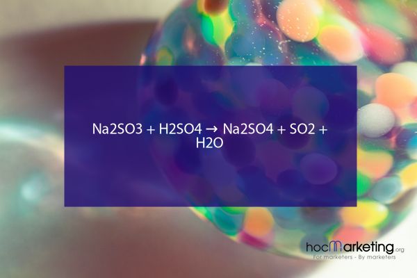 Na2SO3 + H2SO4 → Na2SO4 + SO2 + H2O