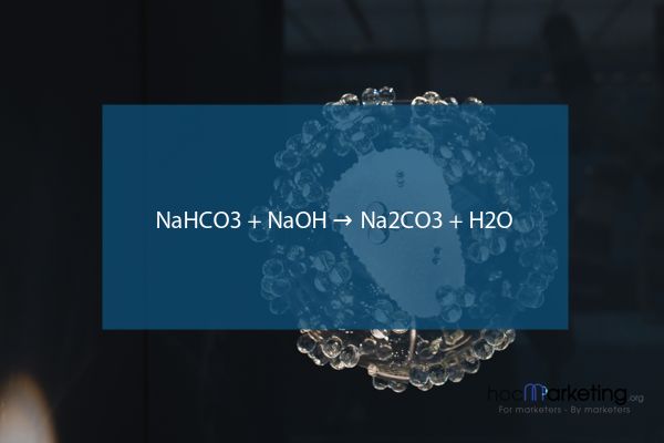 NaHCO3 + NaOH → Na2CO3 + H2O